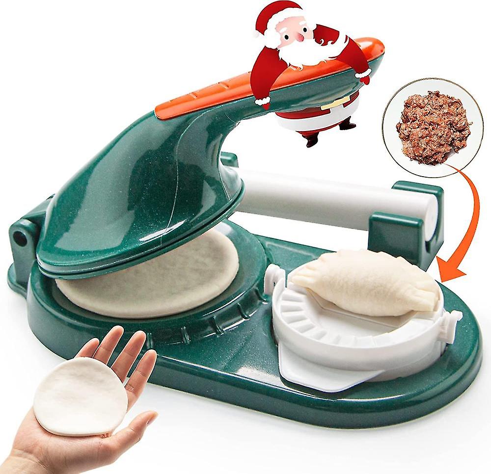 3 In 1 Dough Pressing Dumpling Maker Set,manual Diy Dumpling Wrapper Mould Maker,multi-function Dough Presser For Empanada Perogies Wonton