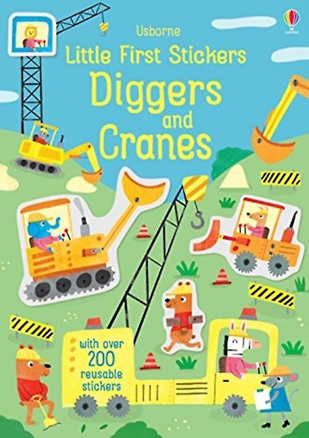Little First Stickers Diggers And Cranes by Hannah EDITOR Watson Paperback Book
