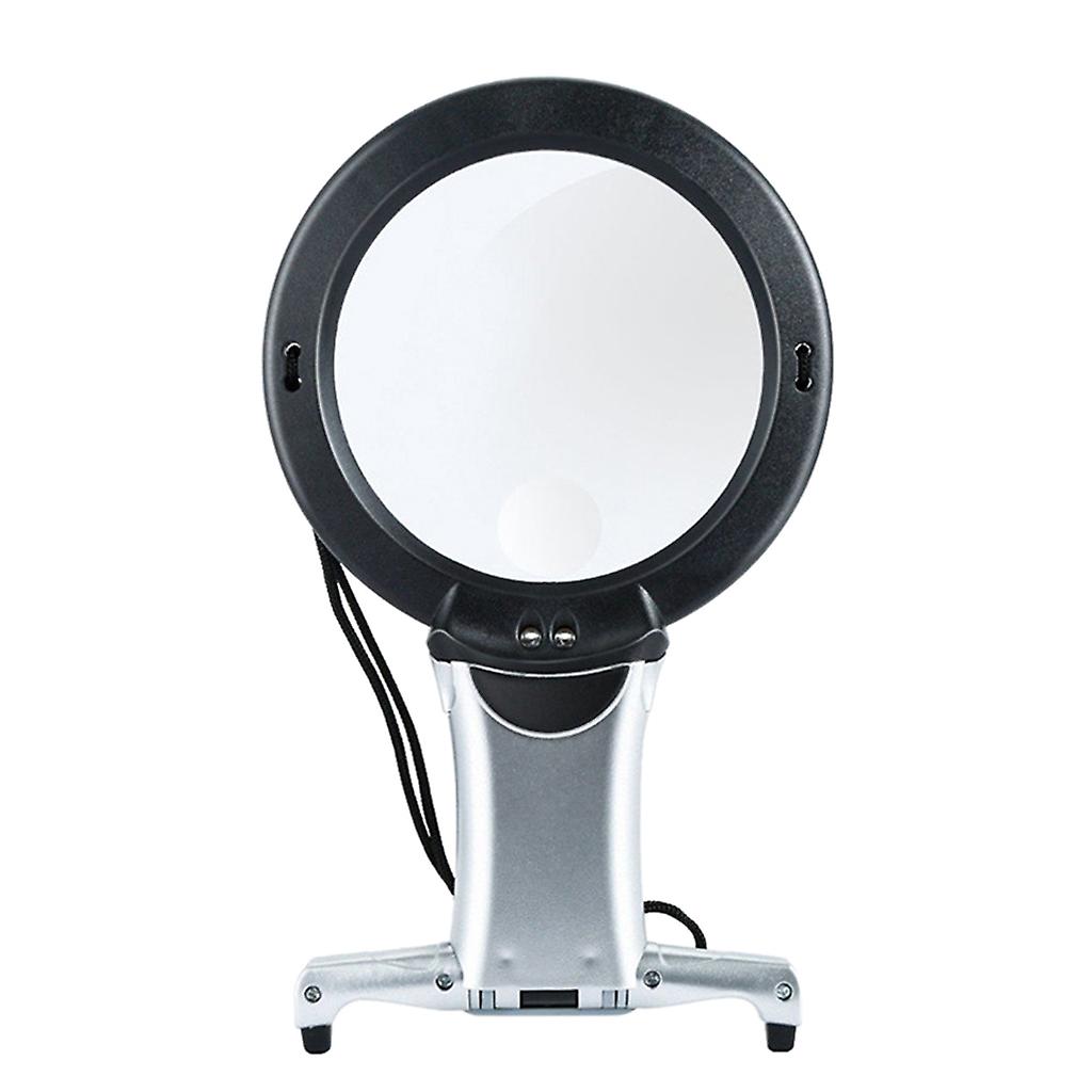 Hands Free Chest Rest LED Magnifier Neck Wear Visual Aid Illuminated Magnifying