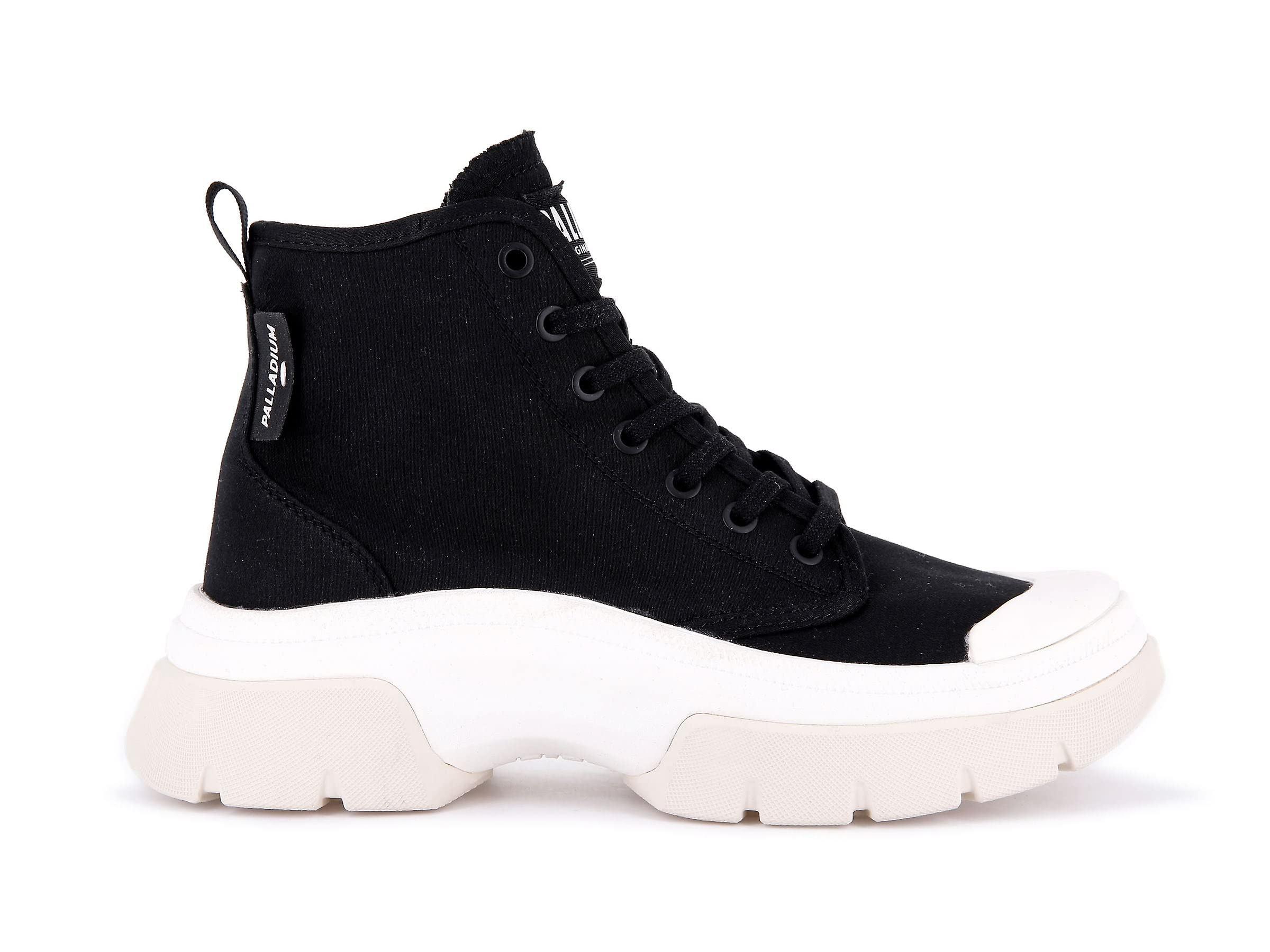 Palladium Pallawave Womens Black/White Boots