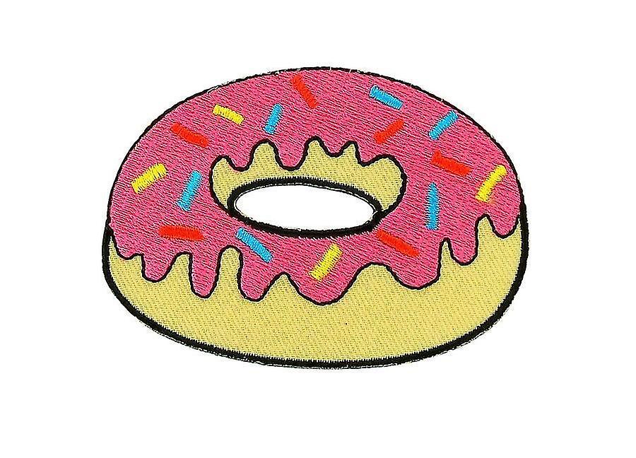 Patch Ecusson Brode Flag Backpack Donuts Thermocollant