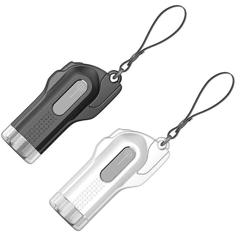 Auto Glass Breaker Hammer Car Safety Hammer, Emergency Hammers with Window Breaker and Belt Cutter, Portable Keychain Rescue Tool 77.25*36.4*22.5mm 2