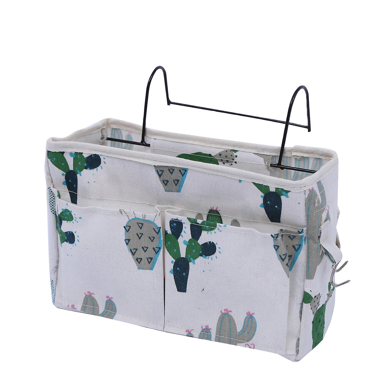 Bedside Storage Caddy Convenience Hanging Organizer Bag Multiple Pockets Bag