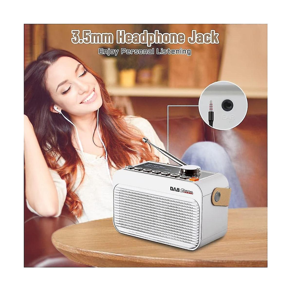 Dab+ Fm Digital Radio,portable Recharable Dab Radio With Tooth/u Disk ...