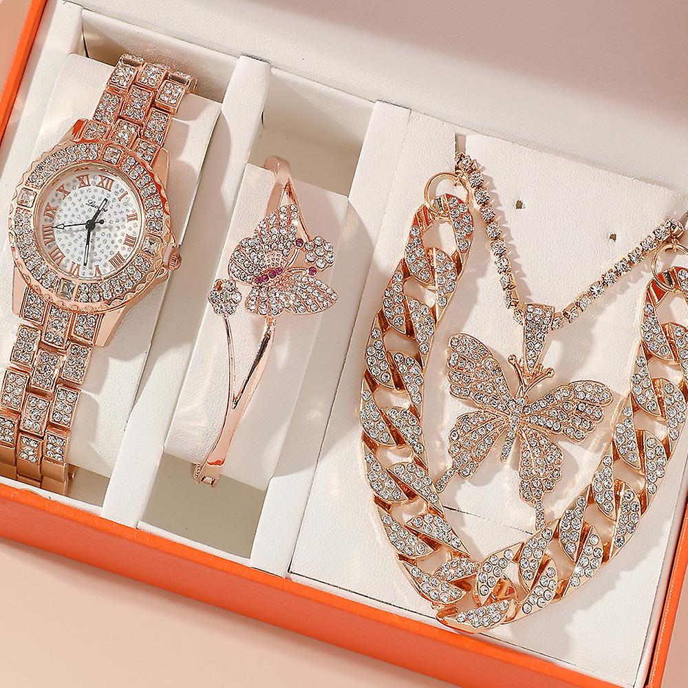 Three-piece Gift Box Quartz Watch