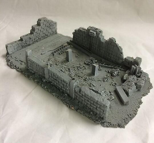 Javis BZB15 25/28mm Large Derelict Building - Type 15 Accessories Scale model