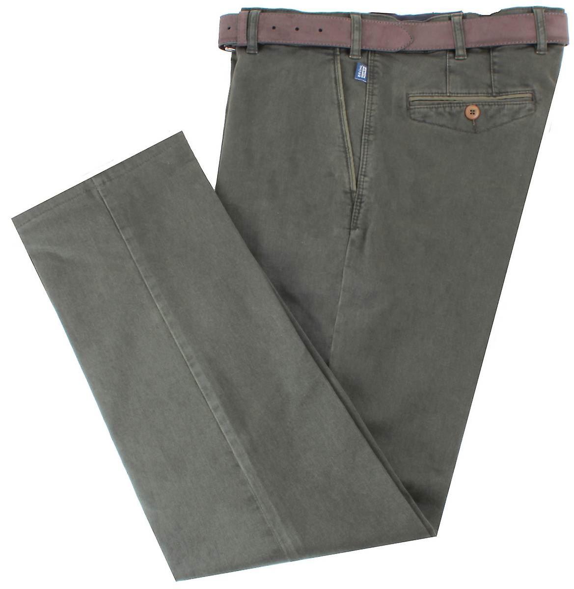 BRUHL Venice B Turn Trousers - Dark Green