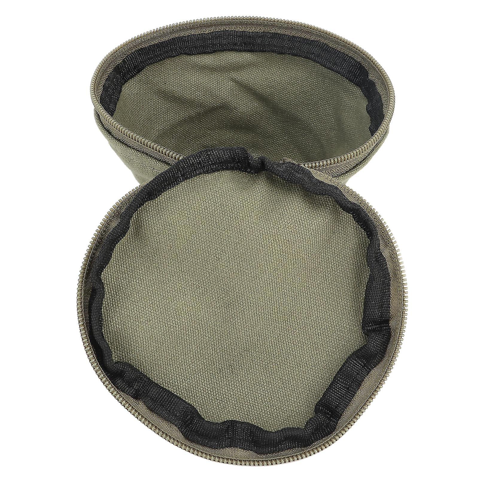 Coffee Filter Storage Bag Reusable Waterproof Canvas Portable Coffee Cone Shaped Filter Paper Holder