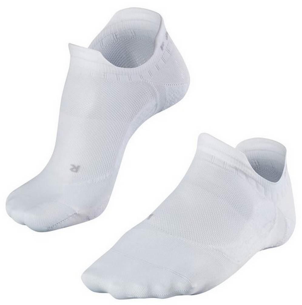 Falke Golfing 5 Invisible No Show Socks - White