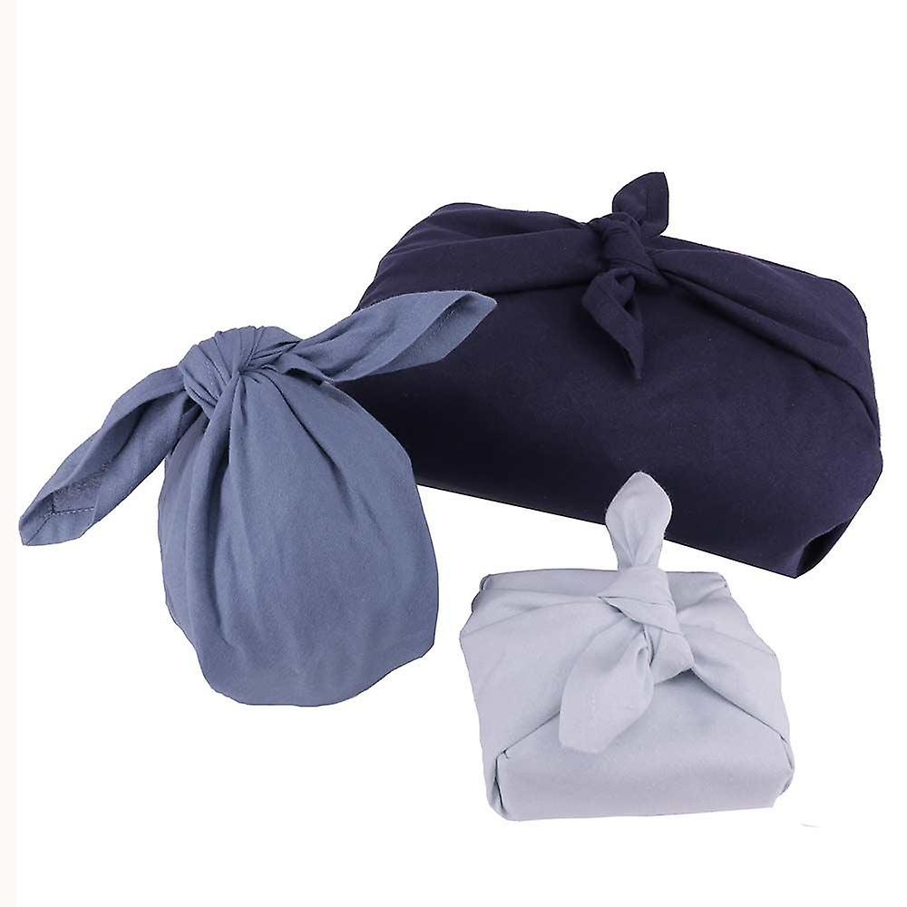 Organic Cotton Gift Wrapping Set - Ocean