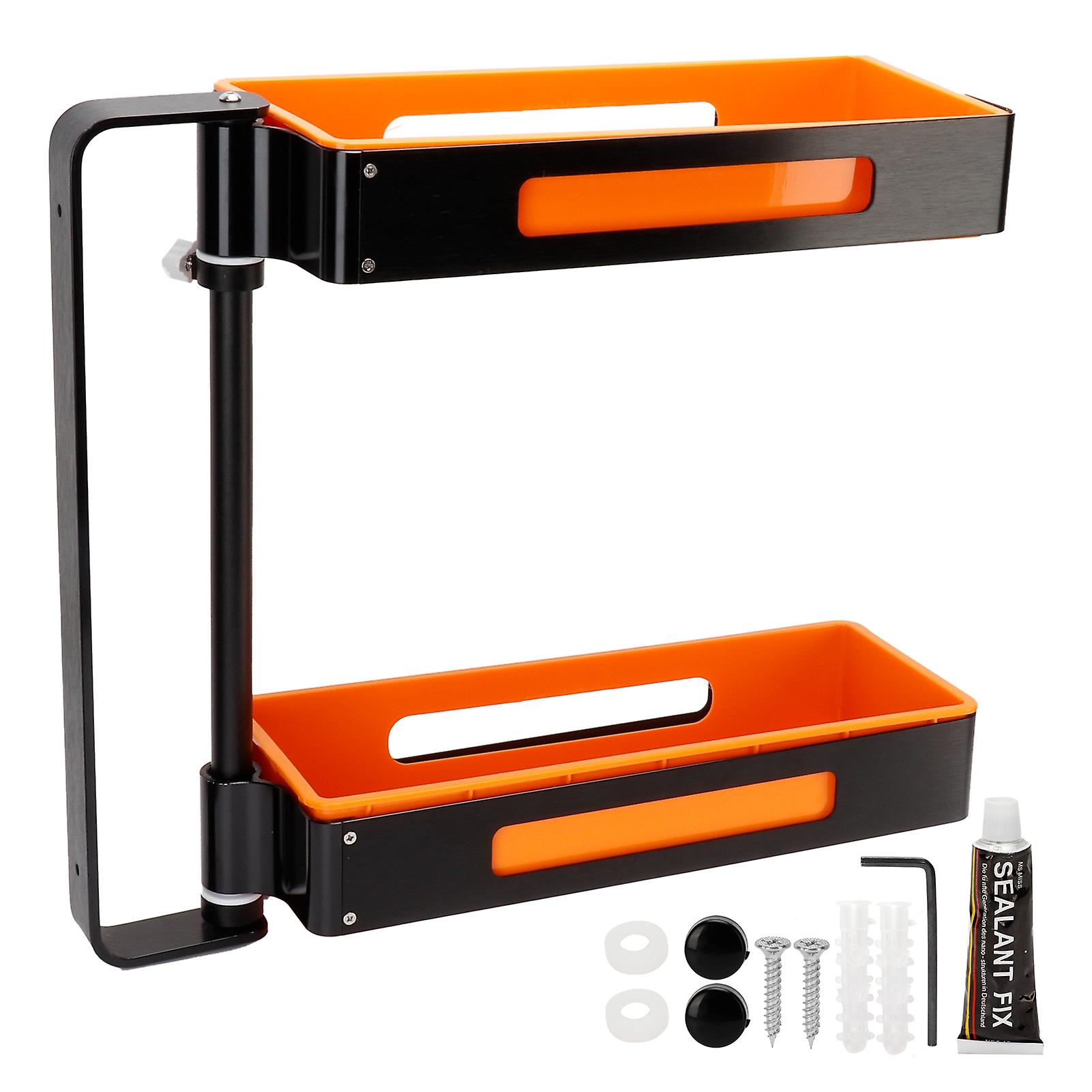 SpaceAluminumRack, Multi-Tier Adjustable And Rotatable Storage Solution For Ventilated And Quick Drying Spaces, Suitable For Various Home