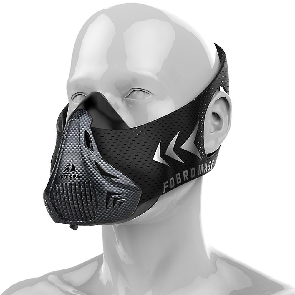 High Altitude Training Mask for Conditioning and Endurance, Sport Respirator for Running Gym Cycling Workout with Adjustable Fit
