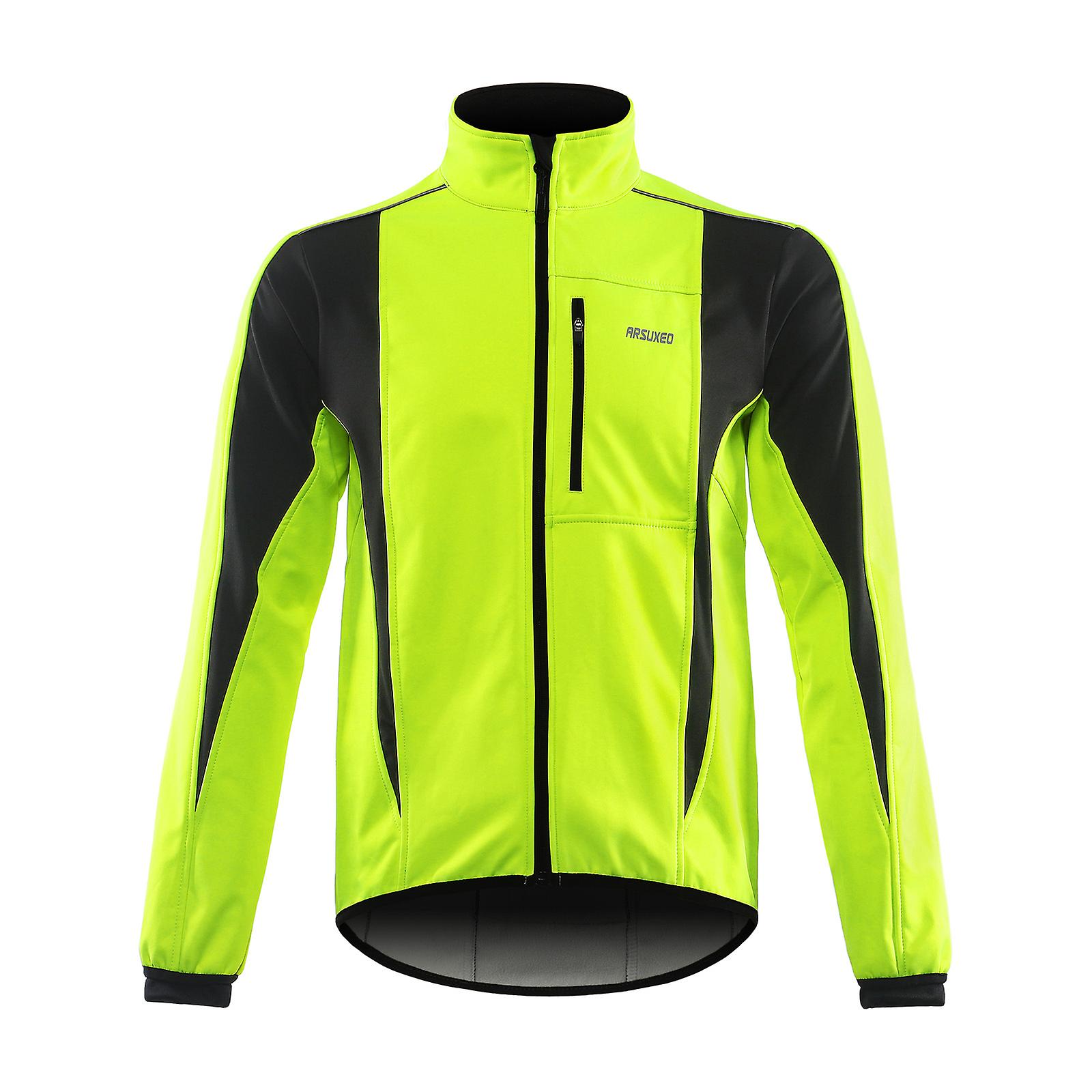 Winter Warm Up Cycling Jacket Breathable Bike Outerwear