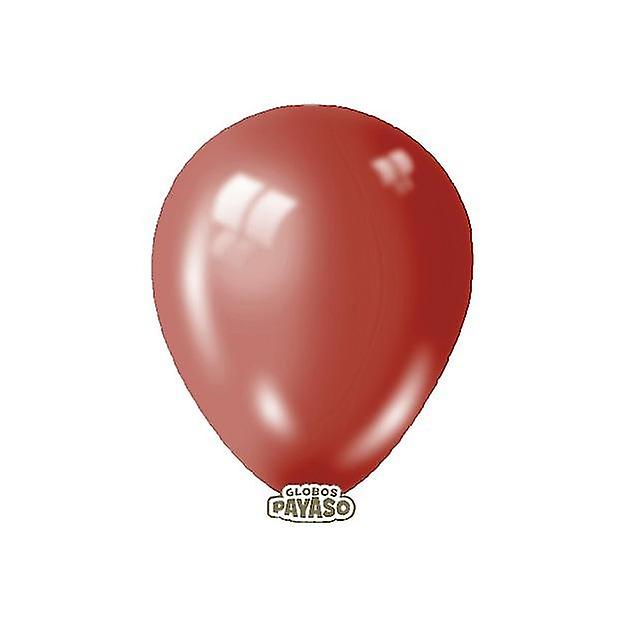 Globos Latex Plain Balloons (Pack of 50)