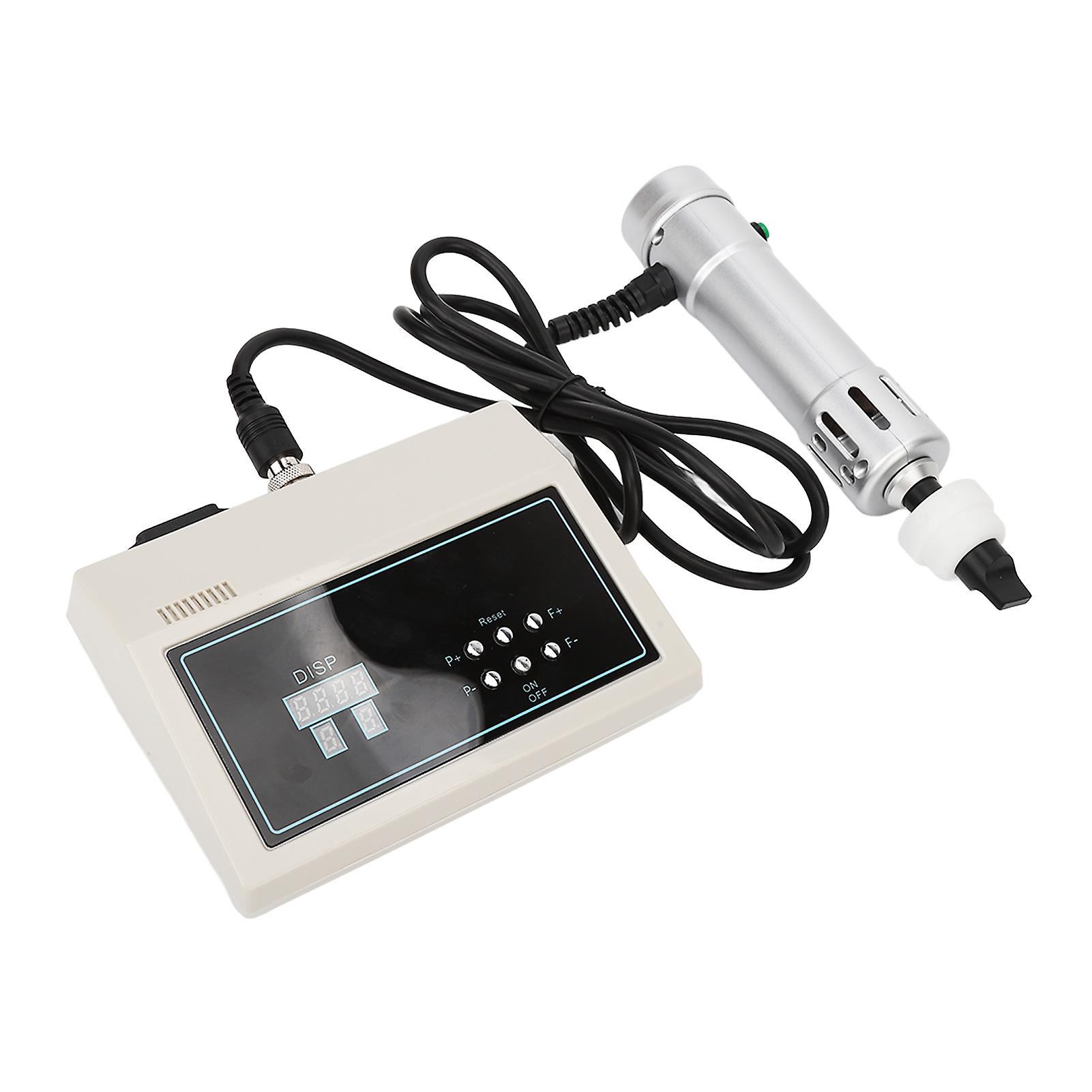 Shock Impulse Therapy Machine Silver Bonesetting Heads Shock Wave Machine