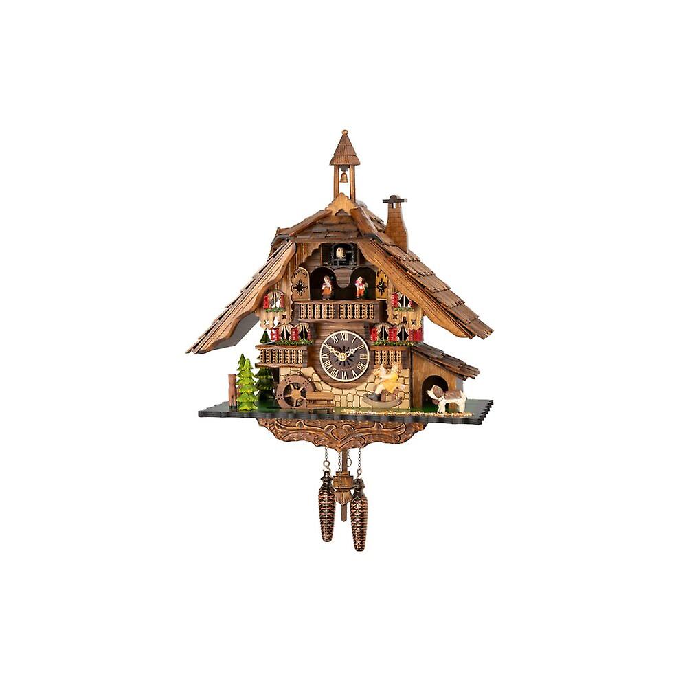 Engstler - 4815 QMT - Cuckoo clock - Quartz - Walnut