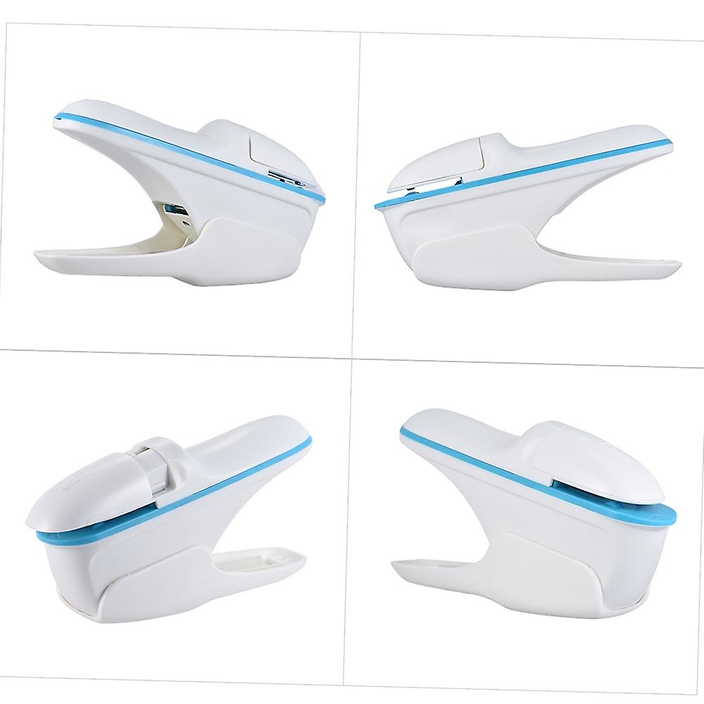 Hand-held Mini Safe Stapler without Staples Staple Free Stapleless 7 Sheets Capacity for Paper Bindi