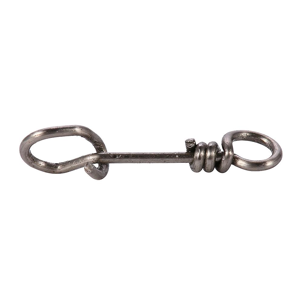 50Pcs Stainless Steel Quick Connect Clip Connectors Heavy Duty Durable Hardware Accessories (2#)