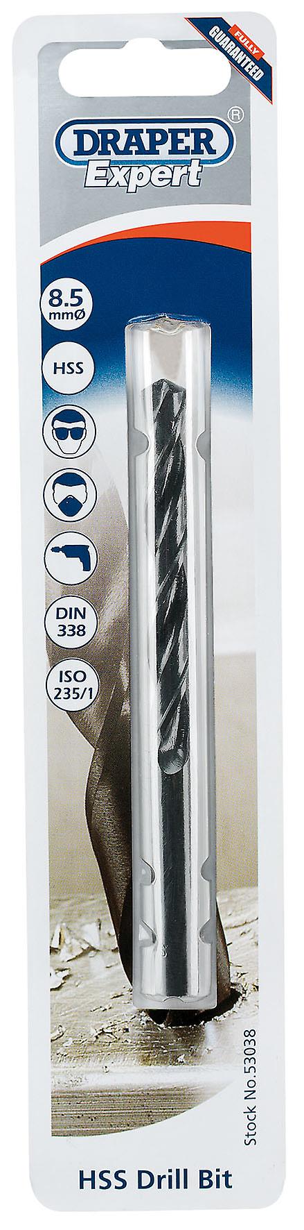 Draper 53038 Expert 8.5mm HSS Twist Drill For 10 x 1.5 Taps