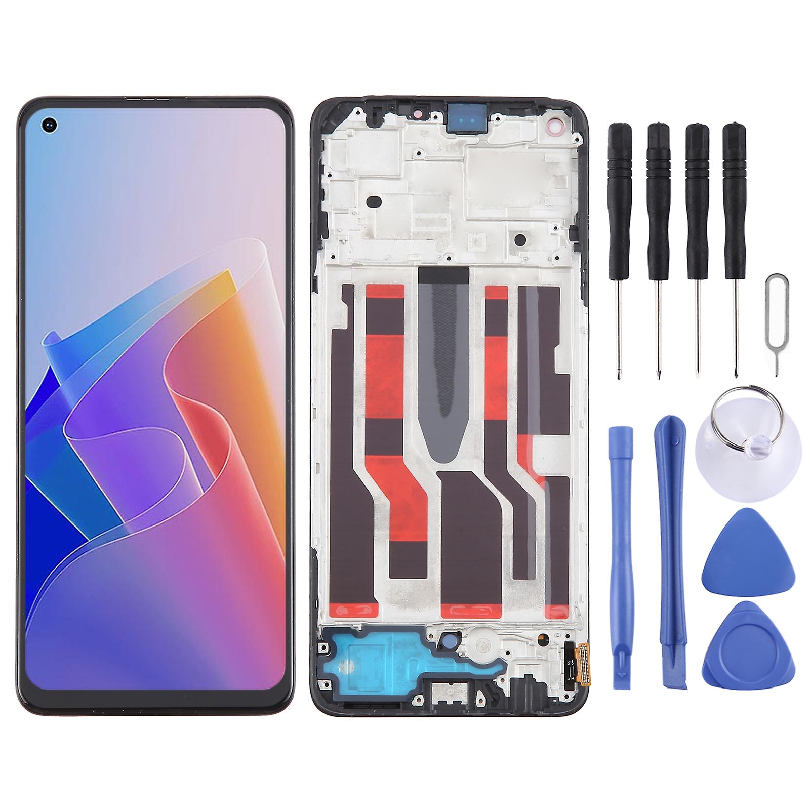 OLED LCD with Frame For OPPO Reno7 Z 5G