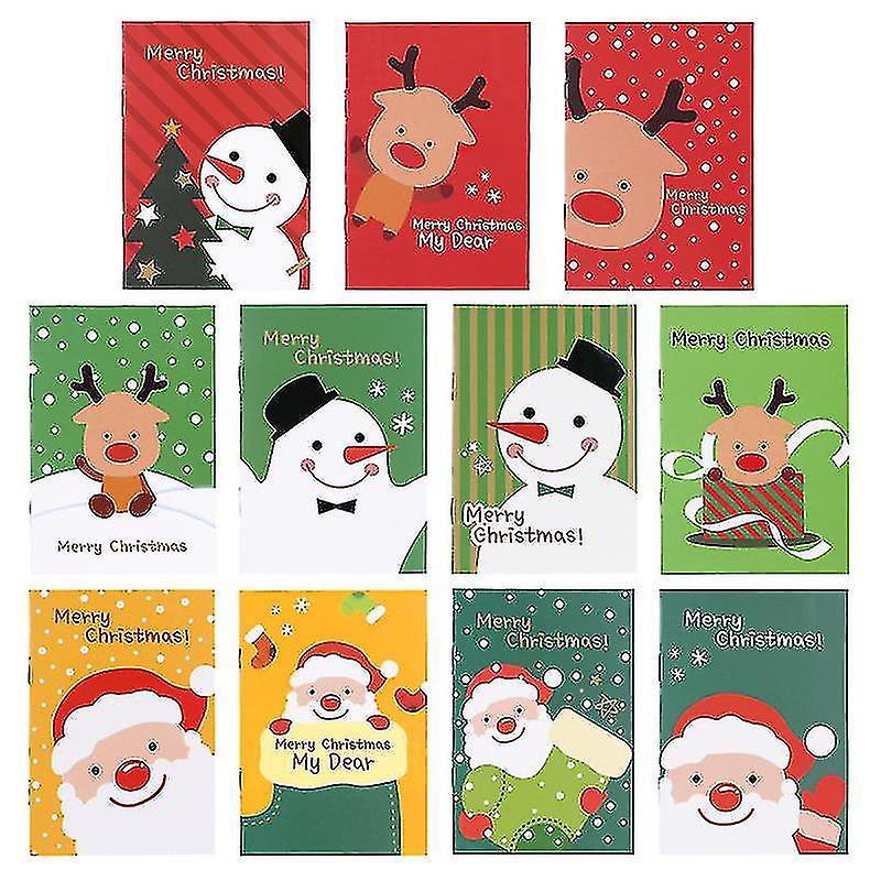 48pcs Santa Claus Notebok