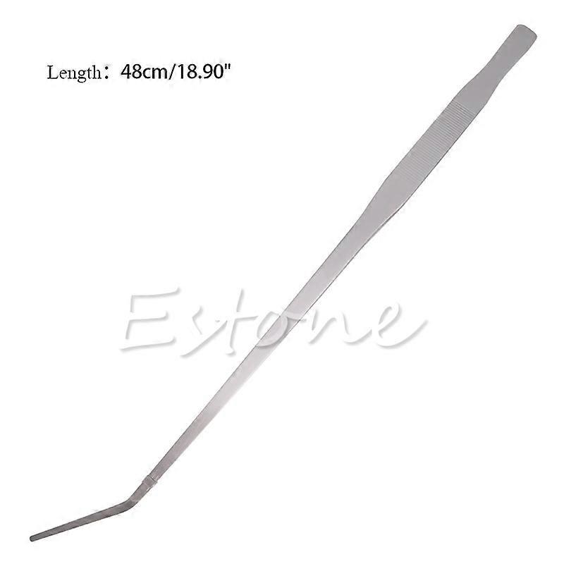 Akvarium buet pinsett Lang rustfritt stål for fisketank vannplanter