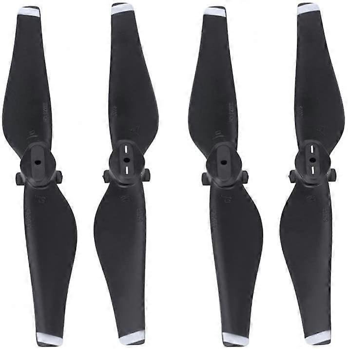 2 Pairs DJI Mavic Air Propeller, CW CCW Carbon Fiber Propeller Blades RC Drone Quadcopter Accessory for DJI Mavic Air(White Stripe)