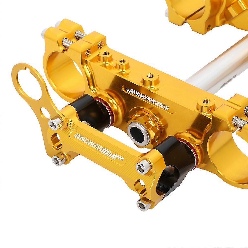 Never Mounted Gold Triple Clamp Aluminum For DRZ400S 2000~2019 Motorcycle
