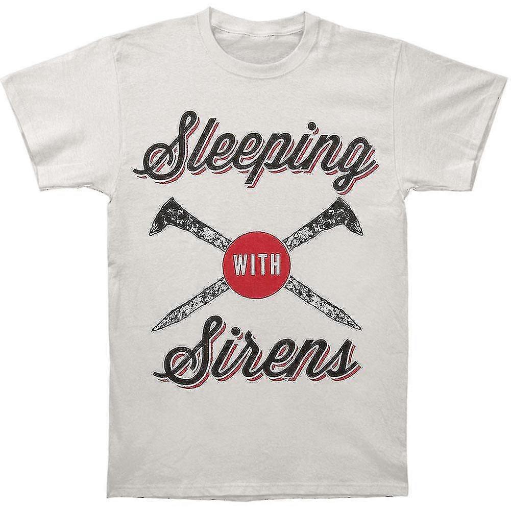 Dormindo com sirenes duras como camiseta de pregos