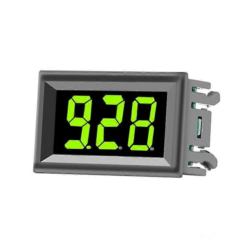 Dc 35-30v Digital Car Voltmeter Automotive Voltage Meter Red/blue/green12v 24v Motorcycle Vehicle Led Display Voltage Tester