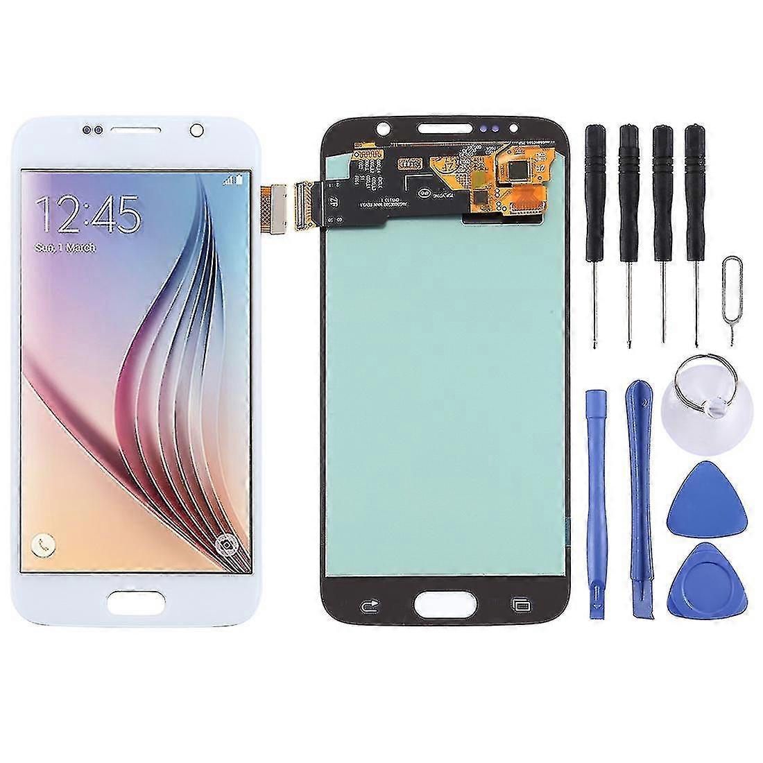 Oled Lcd Screen For Samsung Galaxy S6 With Digitizer Full Assembly (gold) - MXBC
