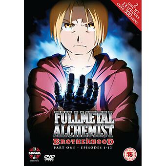 Fullmetal Alchemist Brotherhood Part 1 DVD (2010) Yasuhiro Irie