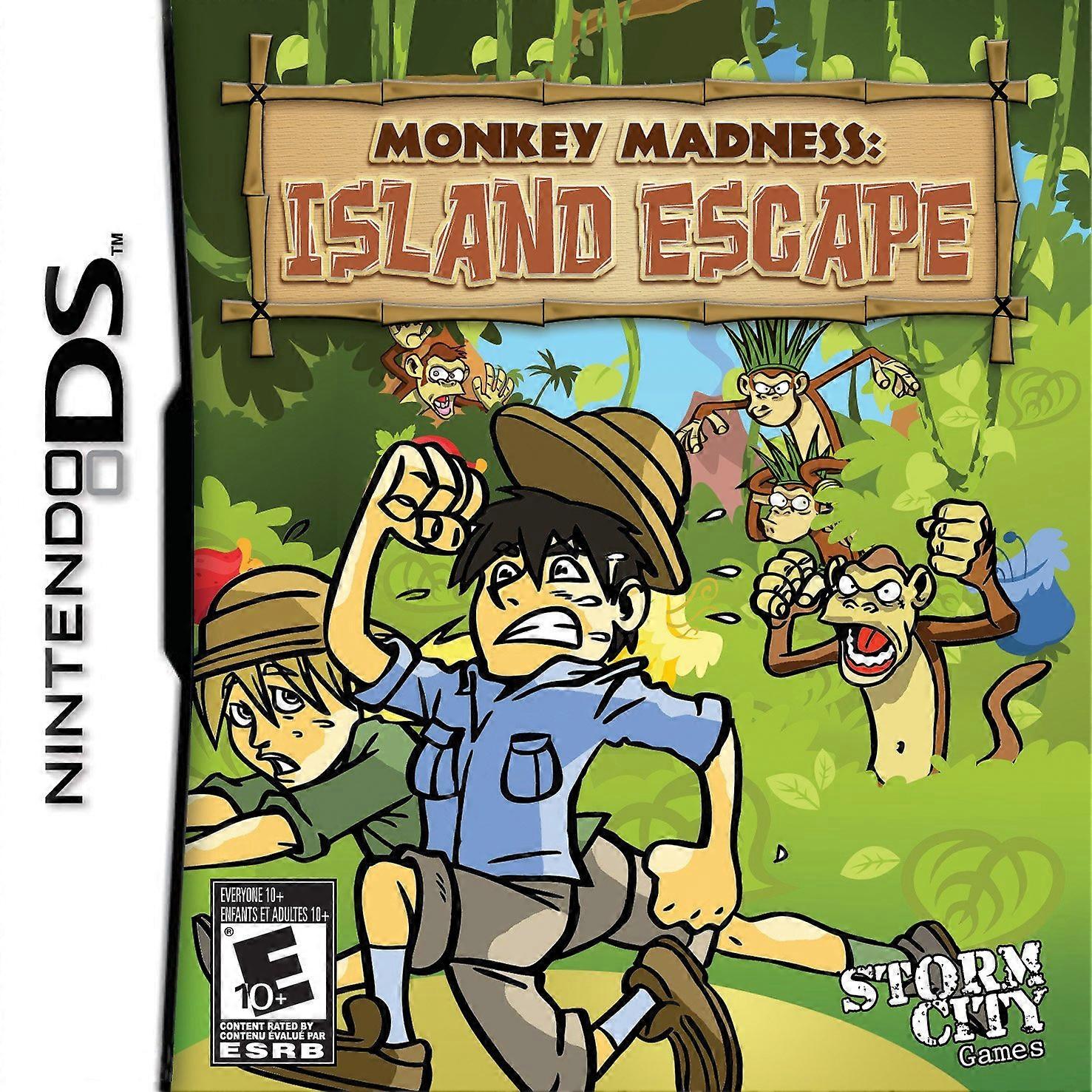 Monkey Madness Island Escape - Nintendo DS - PAL - Ny og forseglet