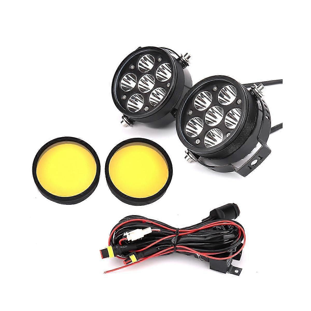 Til R1200gs Lc R1250gs F900r R9t Universal motorcykel LED ekstra forlygte tågelygter spotlight