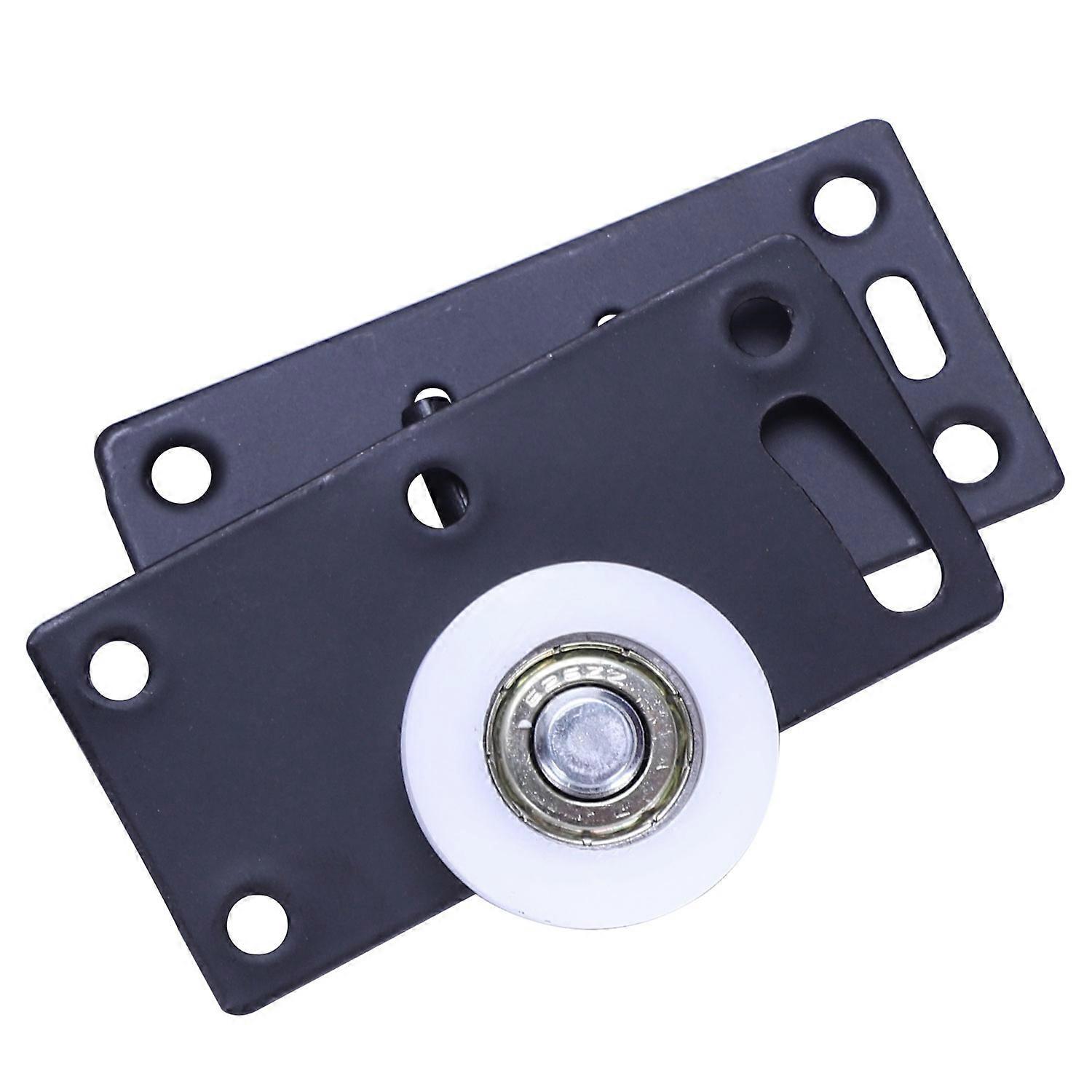 4Sets Sliding Door Wheels Rollers Pulleys Runners for Cupboard Wardrobe Cabinet Smoothly & Mute Nyl