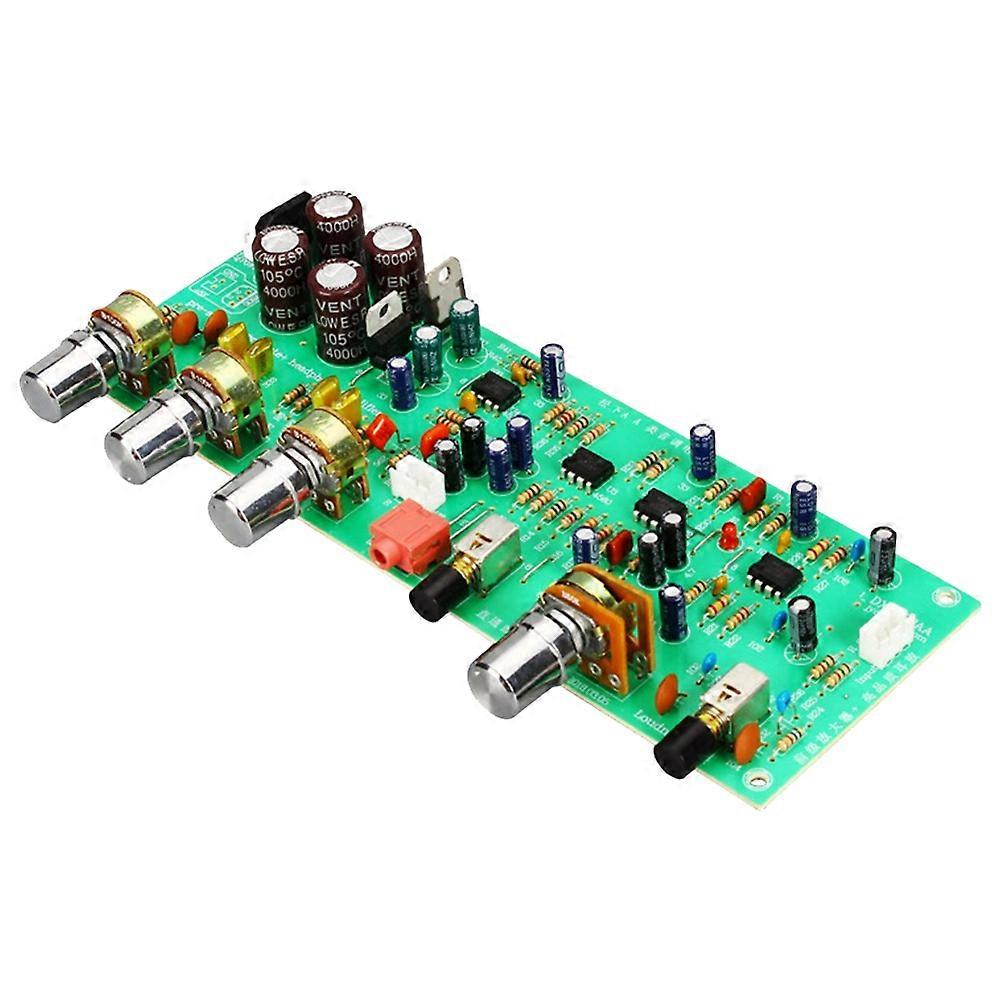 Dual AC Dual 12V DX338A Series Front Tuning Board Power Amplifier Front Board Preamp Amplifier Tone