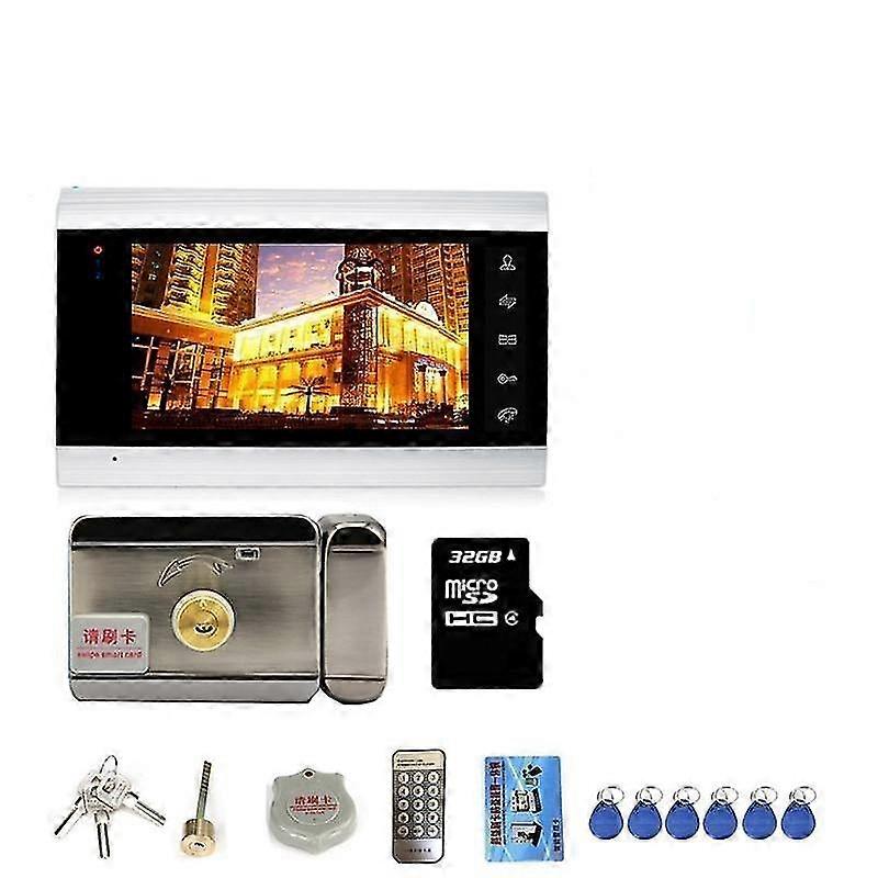 Wifi Intercom With Lock Dragonsview 7 Inch Wifi Video Door
