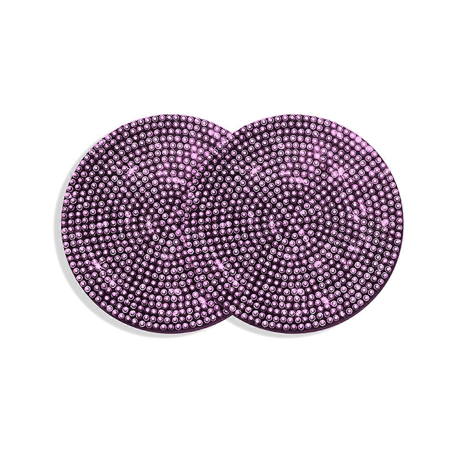 Diamant Porte-Gobelet Anti-Slip Mat Coaster Insert Voiture Silicone 2.75 » Bling Crystal