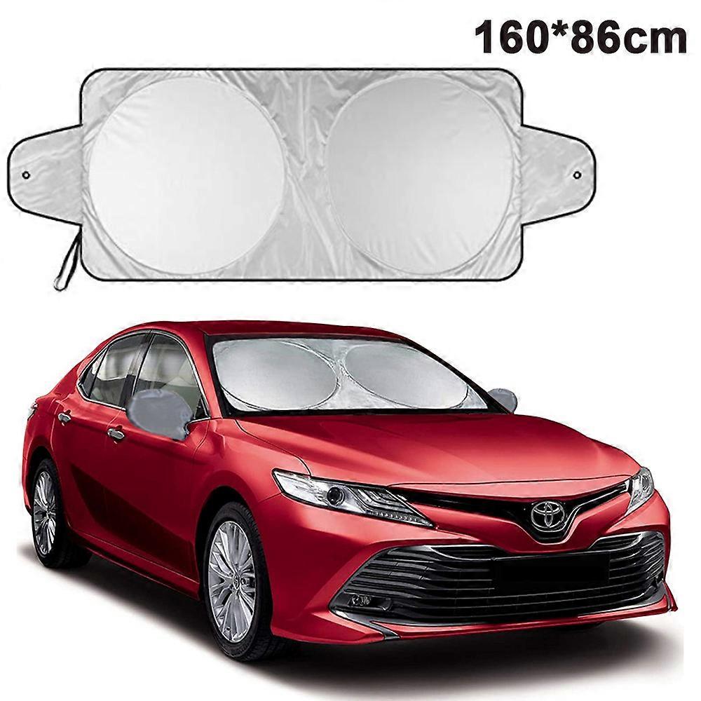 Car Windshield Sun Shade - UV Ray Blocker - Sun Visor Protector