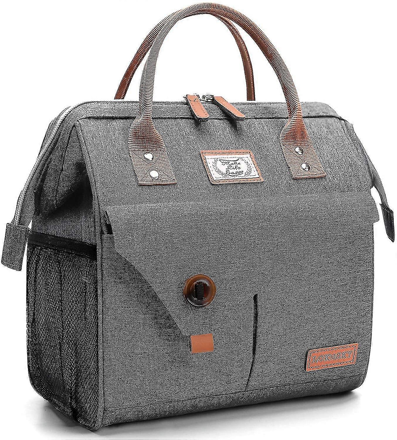 Insulated Lunch Bag Women 11 L Lunch Bag Insulated Soft Cooler For Office Work Picnic Delivery
