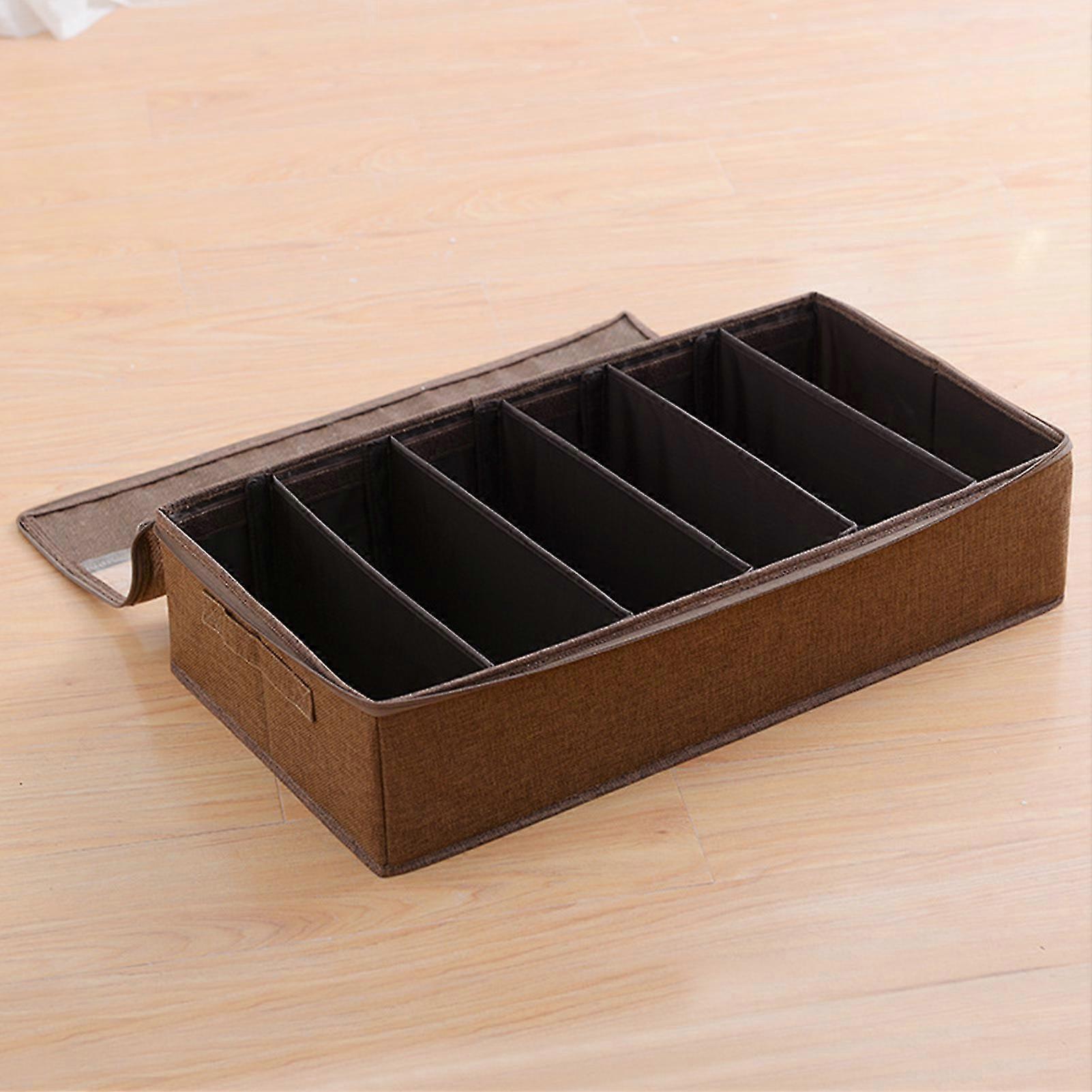 Shoe Drawer Organizer Dividers With Smooth Double Zipper Closure For Skirt Sweater Tops Trousers