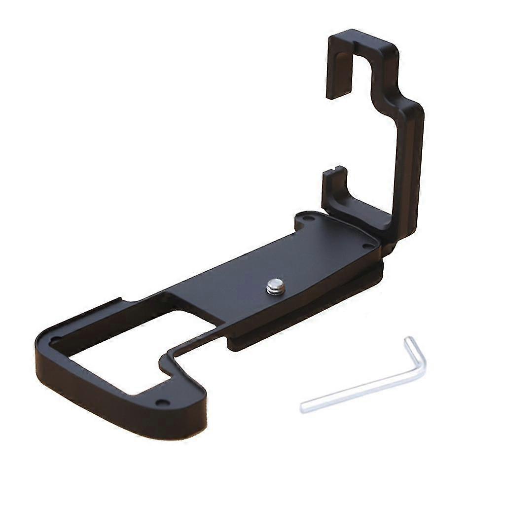L Shaped Quick Release Plate Bracket Grip Aviation Aluminum Metal For Om-d Em1