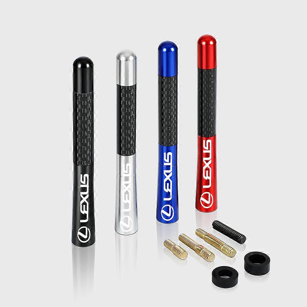 Funkantenne für Lexus RX300 RX450 IS200 IS300 GS300, kurzer Kohlefasermast, 12cm, Autozubehör