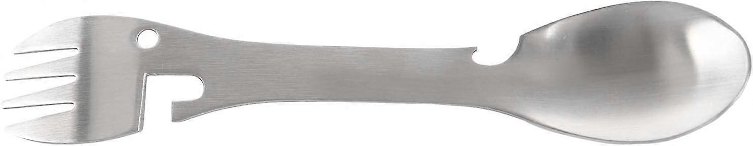 Multi-function Fork Spoon Bottle Opener Can Opener Portable Tableware