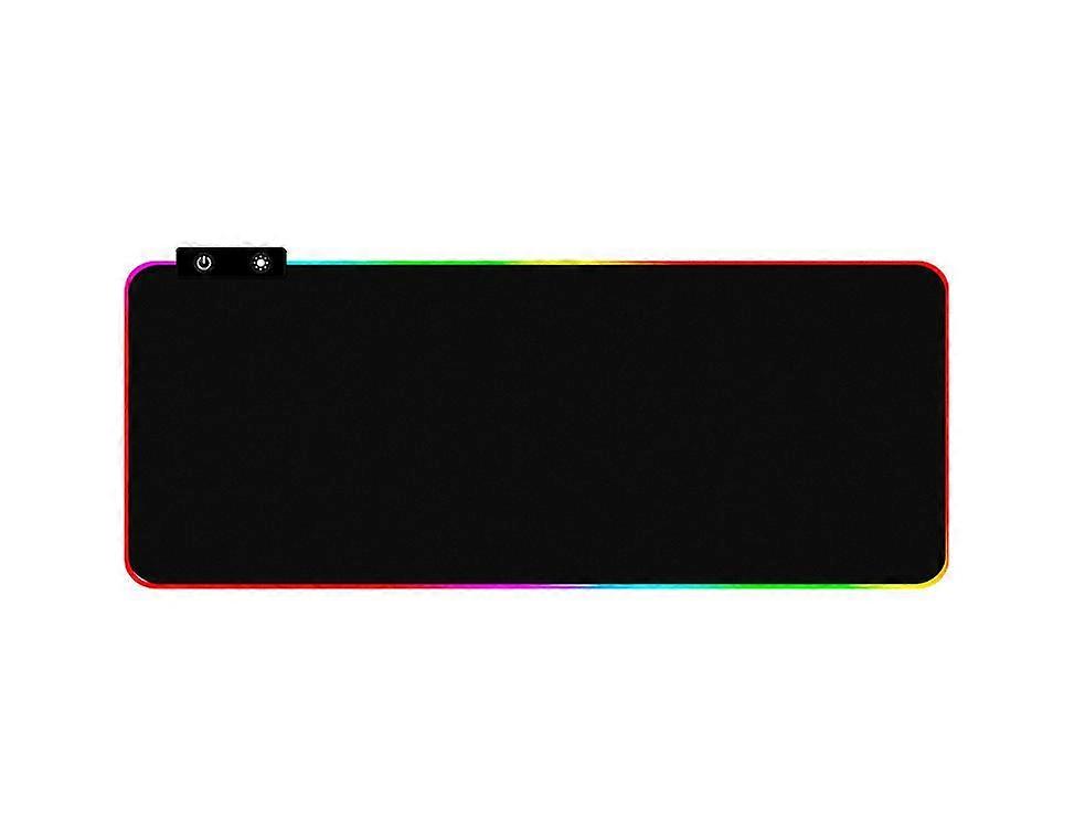 rgb soft gaming mouse pad large , oversized glowing led extended mousepad