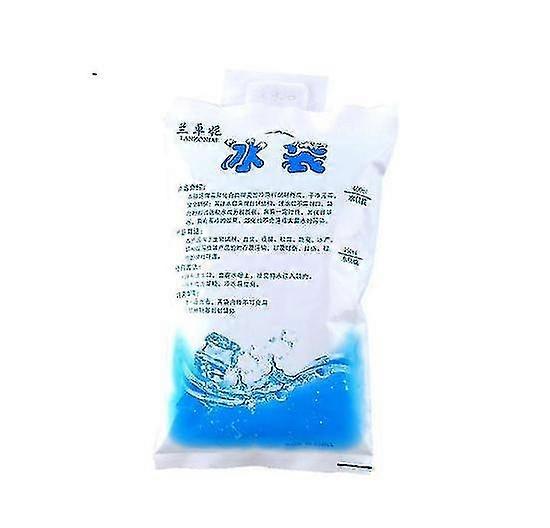 insulated dry cold reusable gel ice bag,5pc