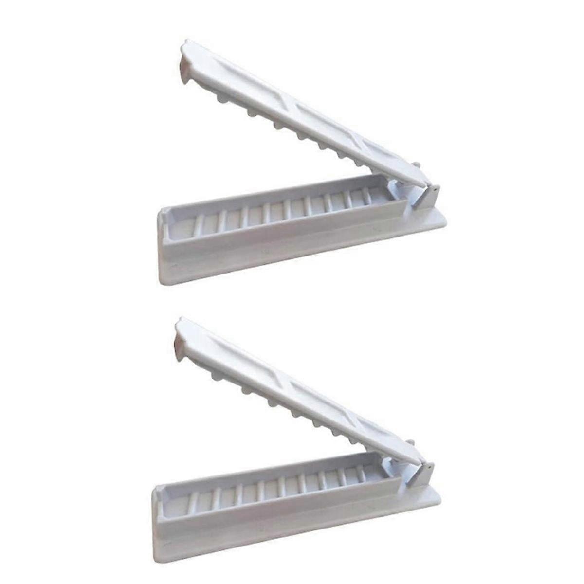 2Pcs Kebab Maker BBQ Meat Skewer Machine Reusable for Kebab Press Maker Barbecue for Kitchen Grill