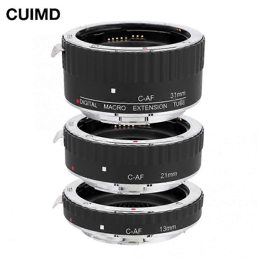 MK-C-AF1-A Metal Autofocus AF Confirm Macro Extension Tube for Canon EOS 7D 550D 1100D 450D 5D Mark 50D 650D 700D 100D