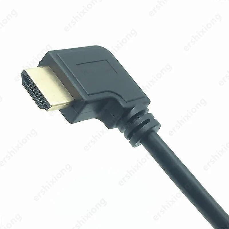 Predlžovací kábel HDTV kábel samec na samicu HDTV UP/Dole/Vľavo/Pravý uhlový 1,4V predĺžený kábel pre LCD notebook PS3 projektor