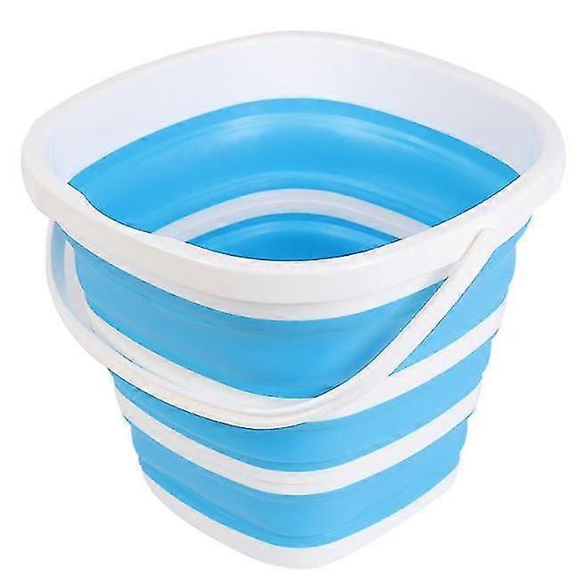 Foldable Pail Bucket Collapsible Buckets Multi Purpose,10l (2.6 Gallon)